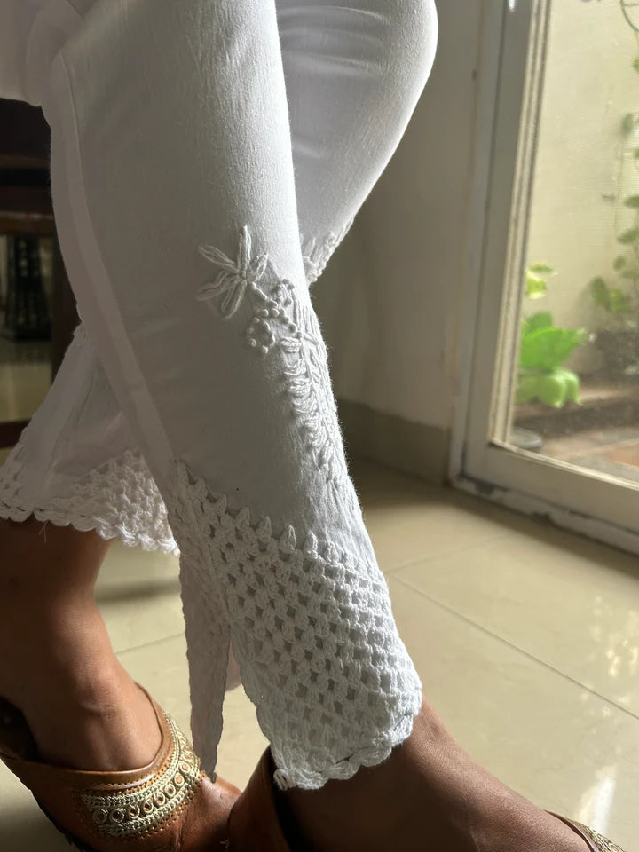 The Ultimate Guide to Styling Chikankari Cigarette Pants: Trendy Outfits for Every Occasion