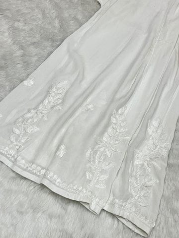 Breeze & Bloom Chikankari Palazzo – Handcrafted Comfort with Elegant Embroidery