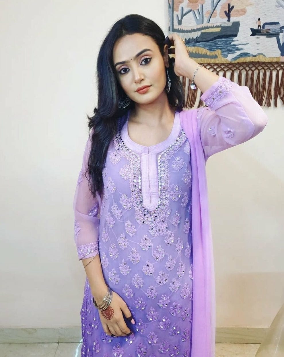 Georgette Mirror set