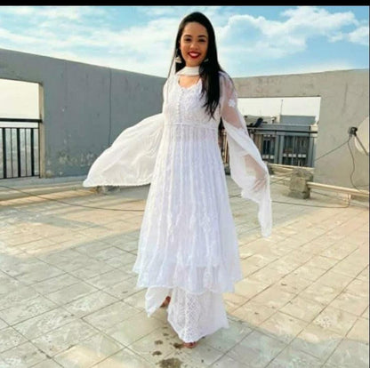 22 kali yog anarkali georgette