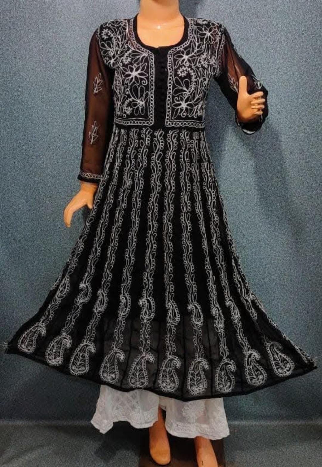 22 kali yog anarkali georgette