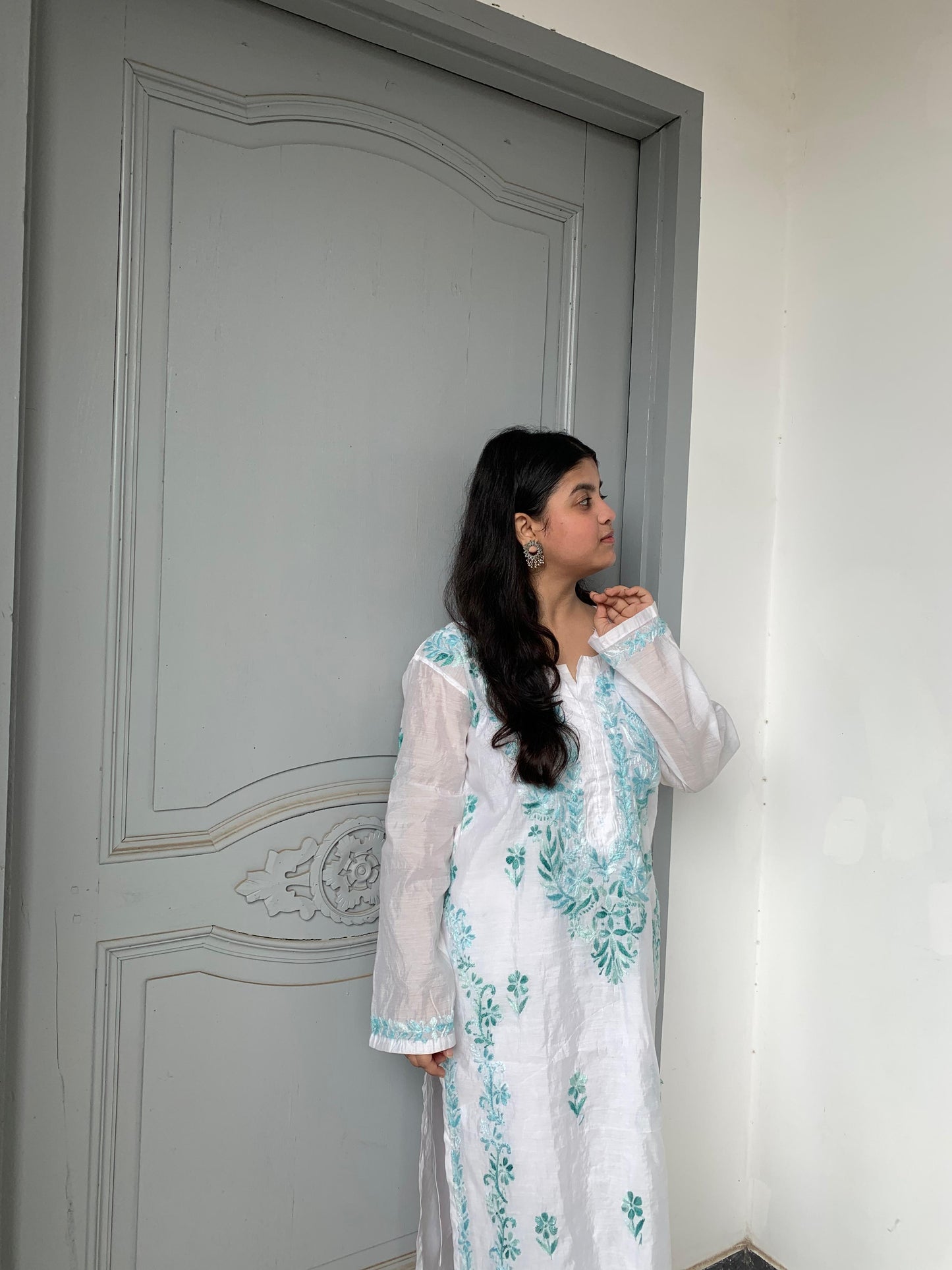 Modern Ethnic Vibes | Green Co-ord Set