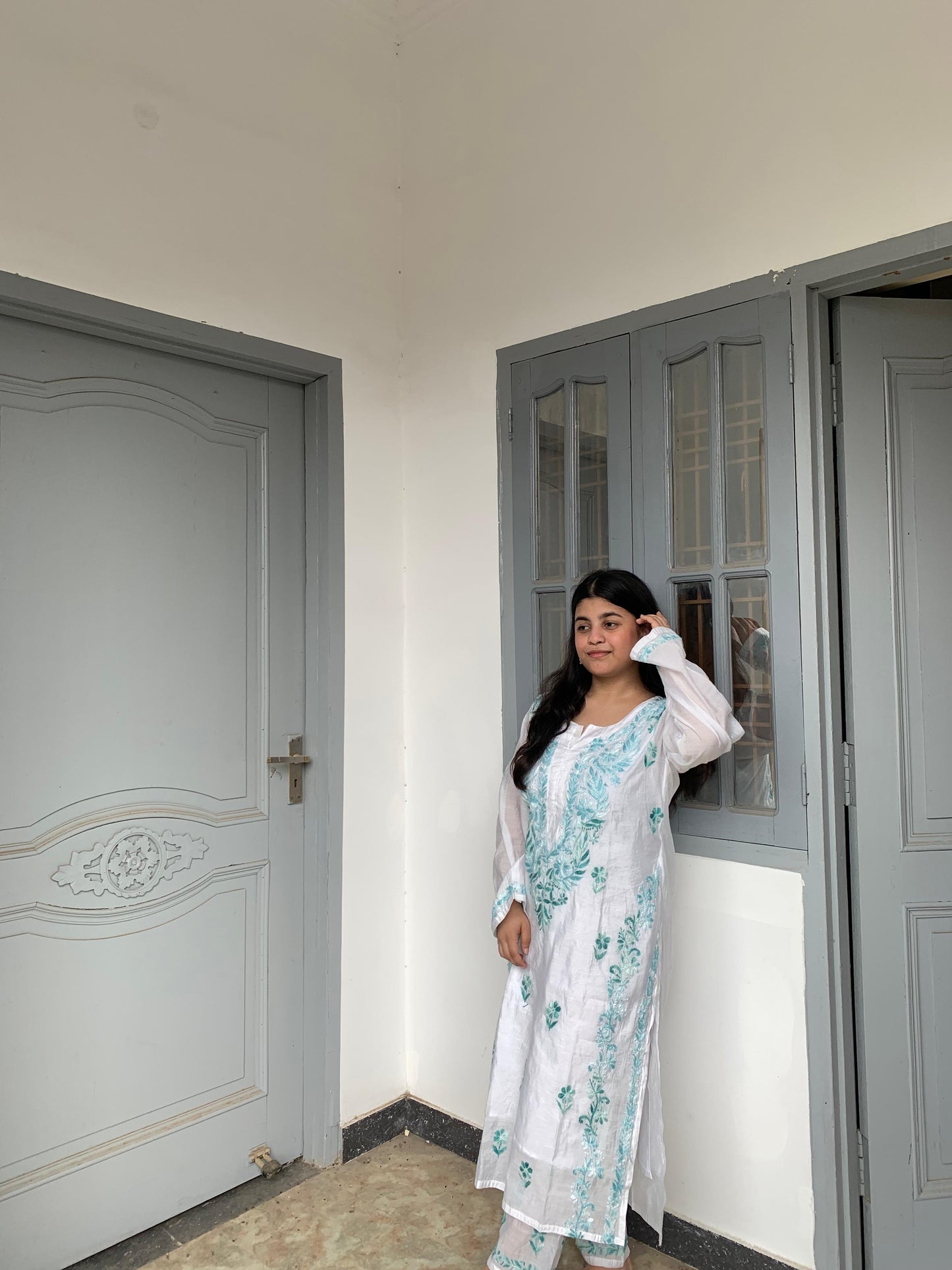 Modern Ethnic Vibes | Green Co-ord Set